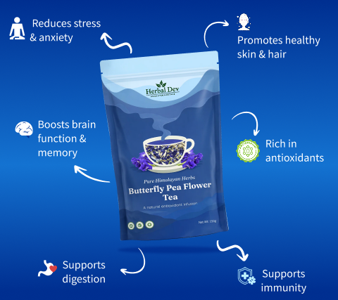 Butterfly Pea Flower Tea