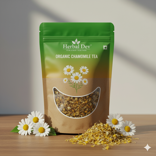 Organic Chamomile Flowers - Herbal Tea for Relaxation & Sleep