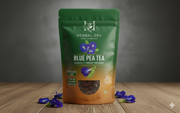 Blue Pea (Butterfly Pea) Herbal Tea