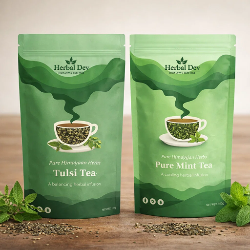 Tulsi & Pure Mint Herbal Tea