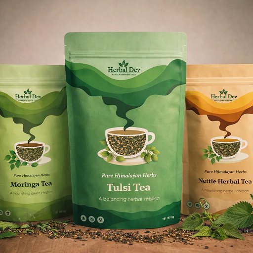 Moringa, Tulsi & Nettle Herbal Tea Trio