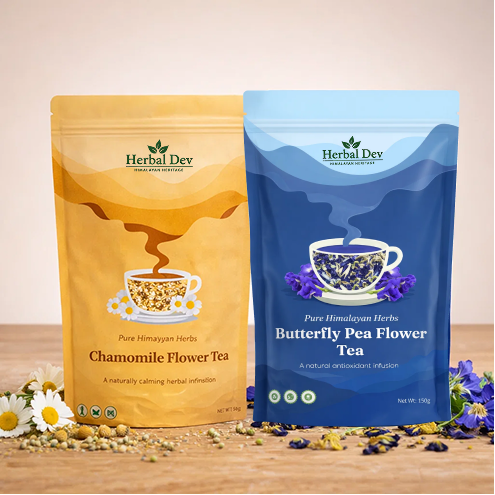 Butterfly Pea & Chamomile Herbal Tea