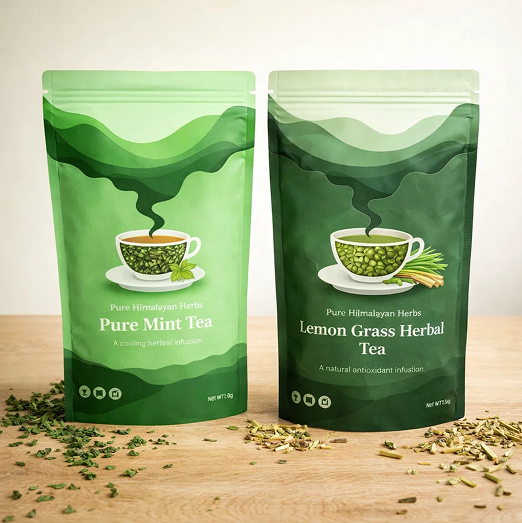 Mint & Lemongrass Herbal Tea: A Crisp, Uplifting Duo